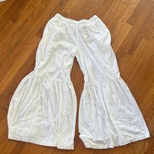 FP Movement white flare pants NWOT